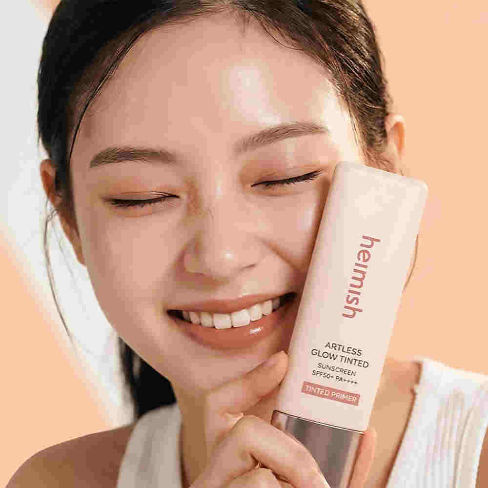 Heimish Artless Glow Tinted Sunscreen Shine Beige SPF50+ PA++++ 40ml — product image 4