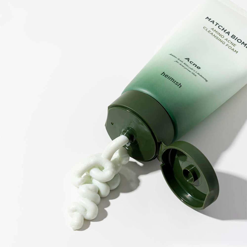 Heimish Matcha Biome Amino Acne Cleansing Foam 150ml — product image 2