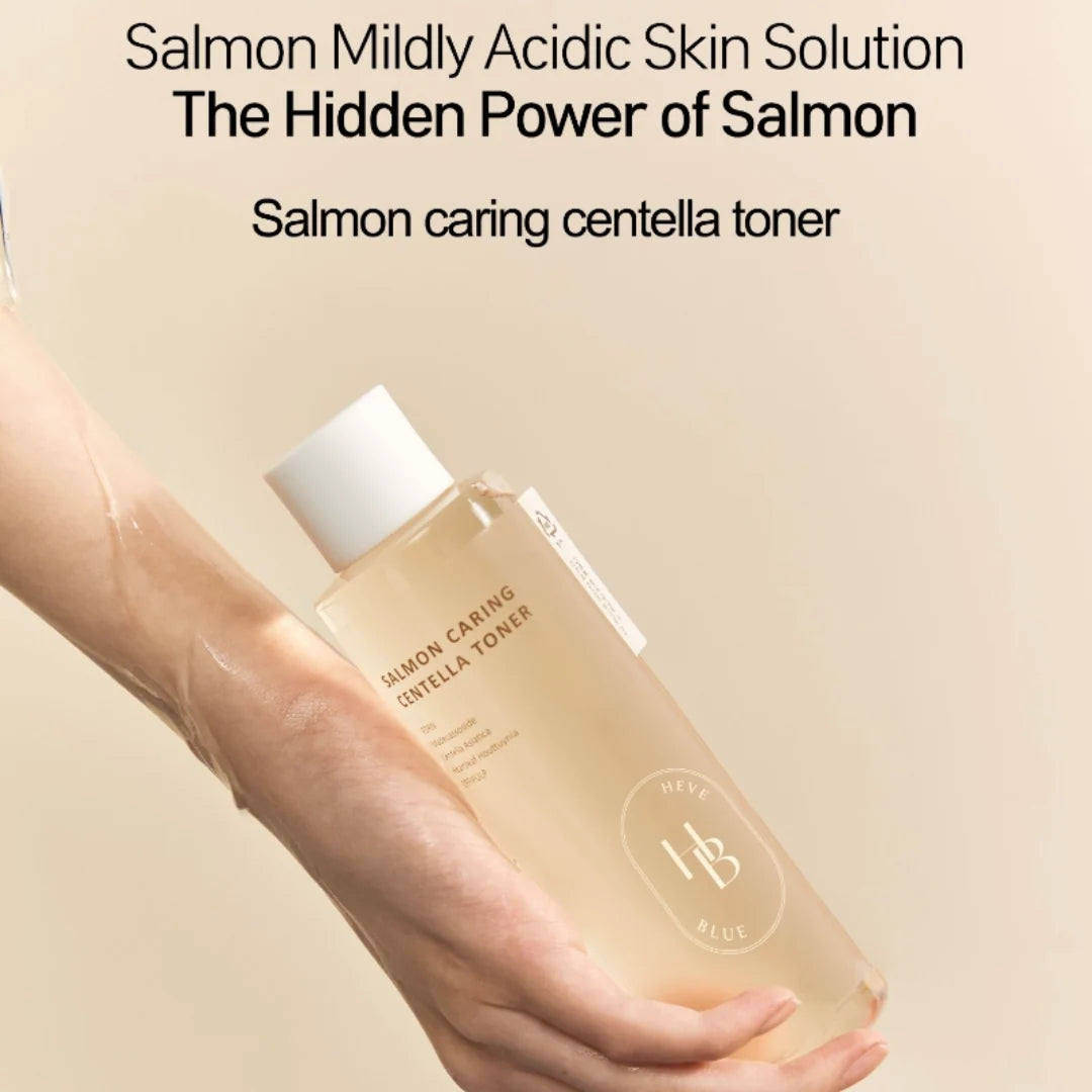HEVEBLUE Salmon Caring Centella Toner 200ml — product image 2