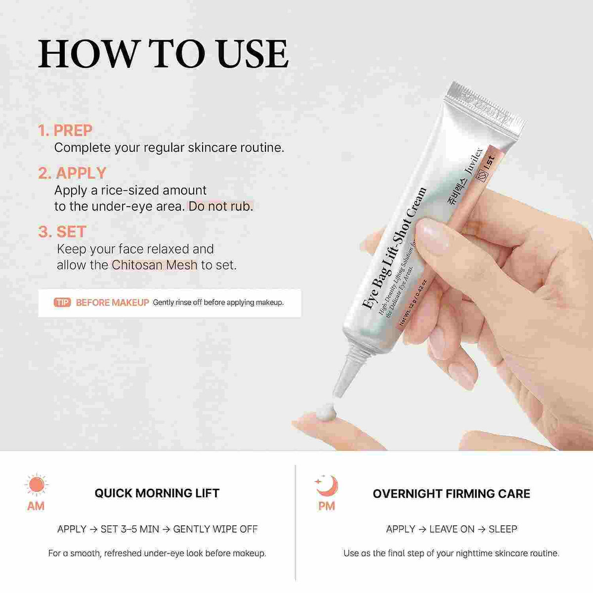 I.st Juvilex Eyebag Lift Shot Cream 12g — Фото товара 2
