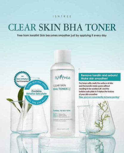 IsNtree Chestnut BHA 0.9% Clear Toner 200ml — product image 4