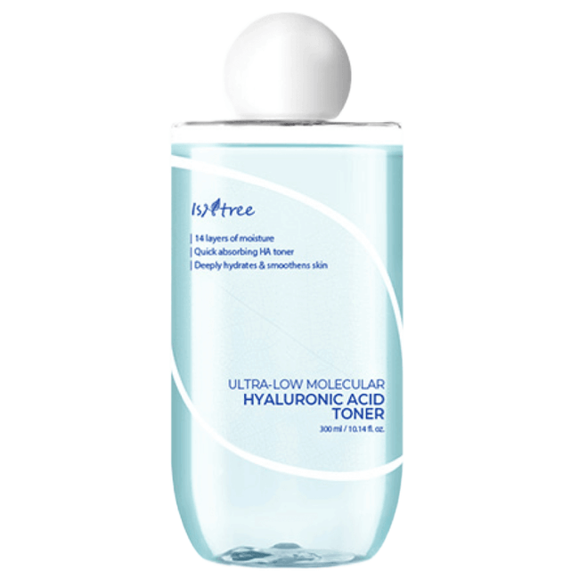 Isntree Toner à l'acide hyaluronique ultra-faible Moléculaire 300 ml — Photo du produit 1