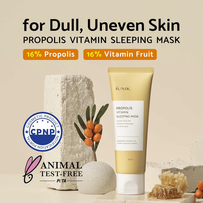 IUNIK Propolis Vitamīns Miega maska 60 ml — Produkta attēls 3