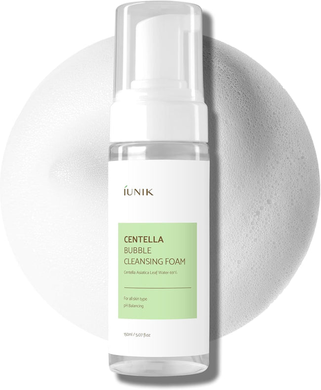 IUNIK Centella Bubble Cleansing Foam 150ml — 150ml