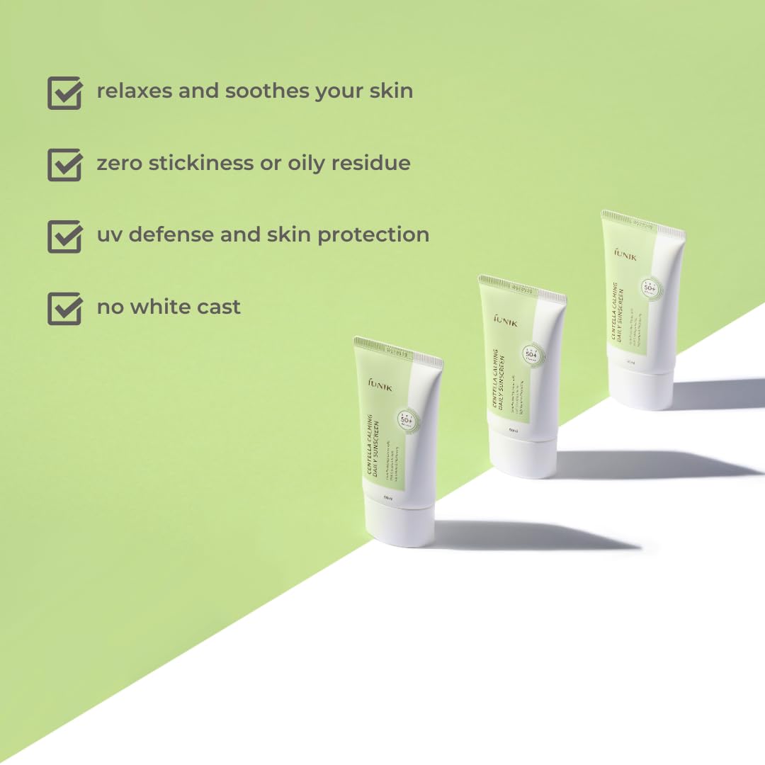 IUNIK Centella Calming Daily Moisture Sunscreen SPF 50+ PA++++ 60ml — product image 2