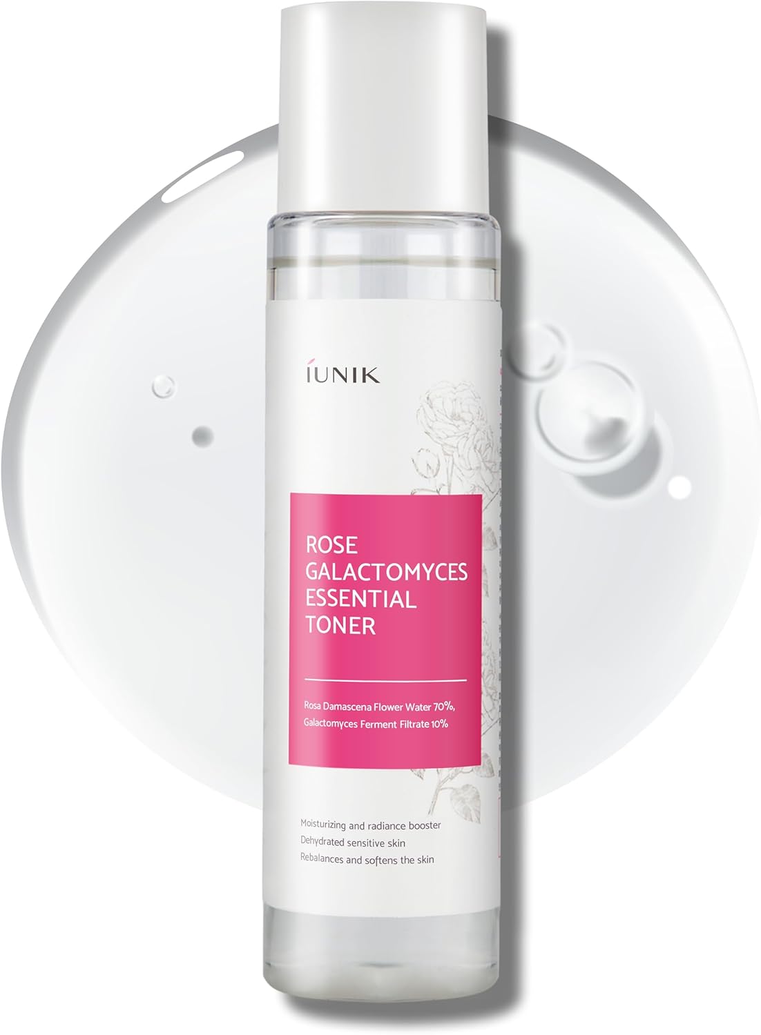IUNIK Rose Galactomyces Toner essentiel 200 ml — Photo du produit 1