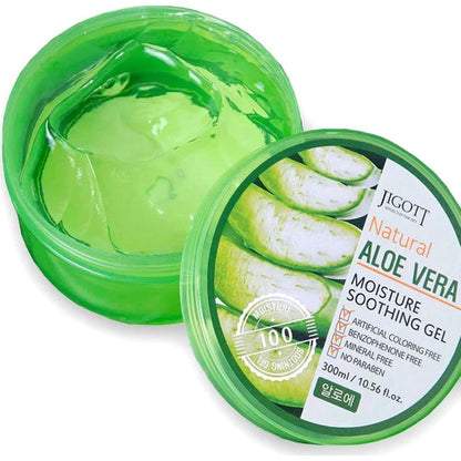 Jigott Gel calmante humectante de aloe vera natural 300ml — Imagen del producto 2