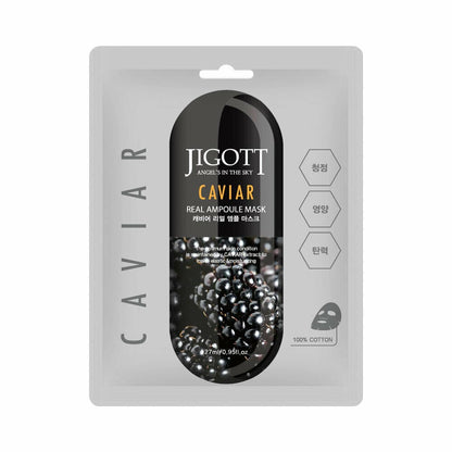 Jigott Real Ampoule Mask 27ml — Red Ginseng