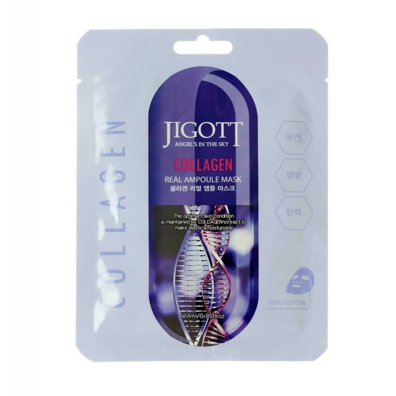 Jigott Real Ampoule Mask 27ml — Snail