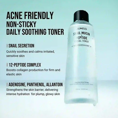 Jumiso Snail Mucin + Peptide Facial Toner 205ml — product image 2