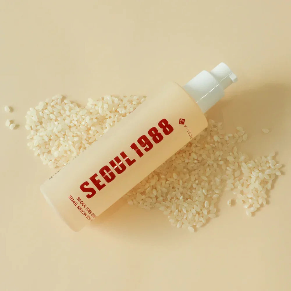 KSECRET Seoul 1988 Essence Snail Mucin 97% + Rice 100ml — product image 5