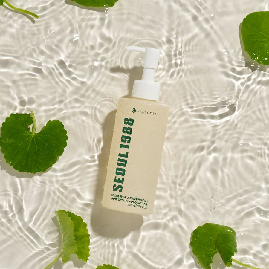 KSECRET Seoul 1988 Cleansing Oil : Pine Cica 1% + Probiotics 200ml — product image 3