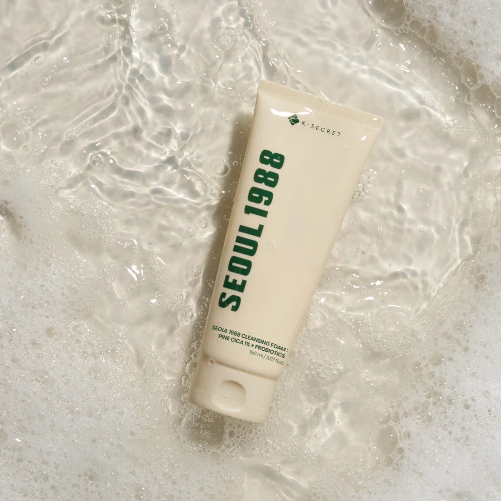 KSECRET Seoul 1988 Cleansing Foam : Pine Cica 1% + Probiotics 150ml — product image 2