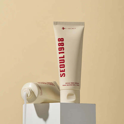 KSECRET Seoul 1988 Cream: Snail Mucin 93% + Rice 100ml — product image 4