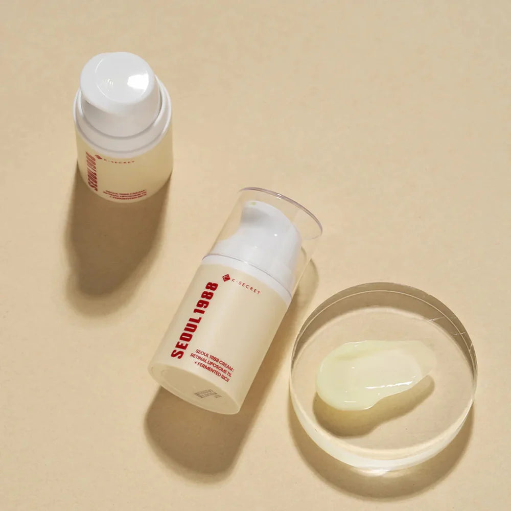 KSECRET Seoul 1988 Cream Retinal Liposome 1% + Fermented Rice 50ml — product image 2
