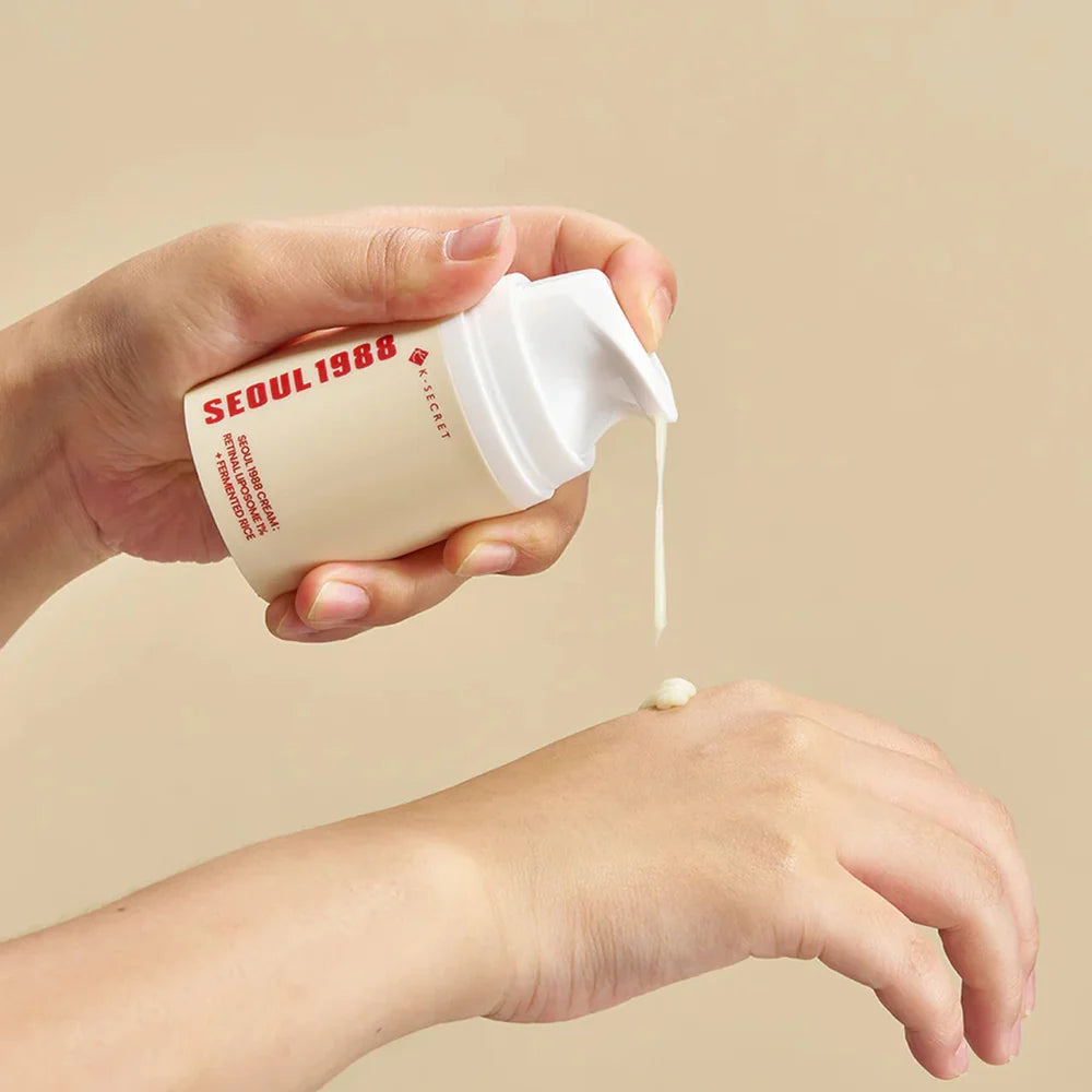 KSECRET Seoul 1988 Cream Retinal Liposome 1% + Fermented Rice 50ml — product image 3