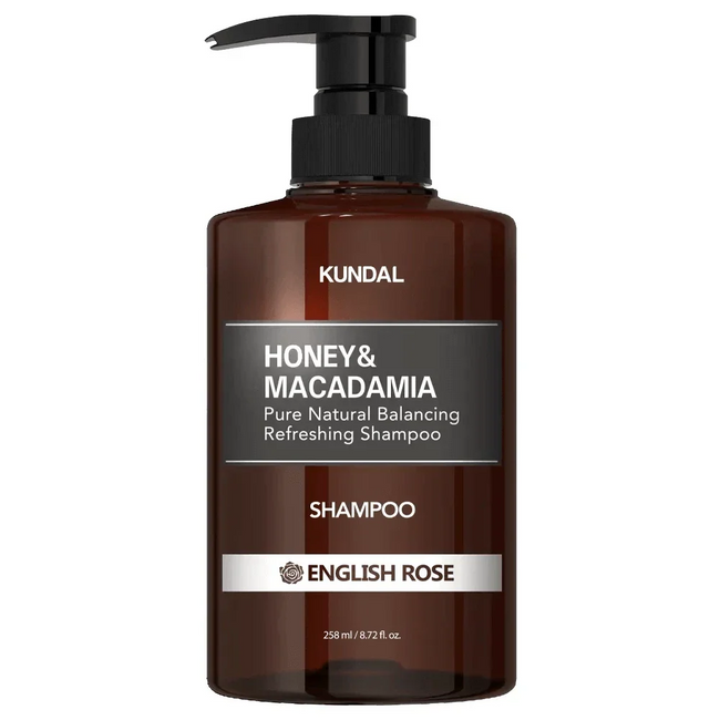 KUNDAL Honey & Macadamia Shampoo English Rose 500ml — 500ml