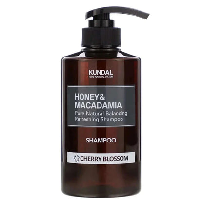 KUNDAL Honey & Macadamia Shampoo Cherry Blossom 500ml — 500ml