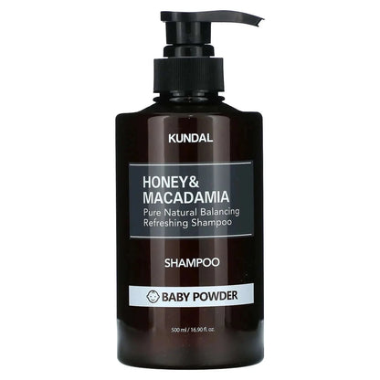 KUNDAL Honey & Macadamia Shampoo Baby Powder — 100ml