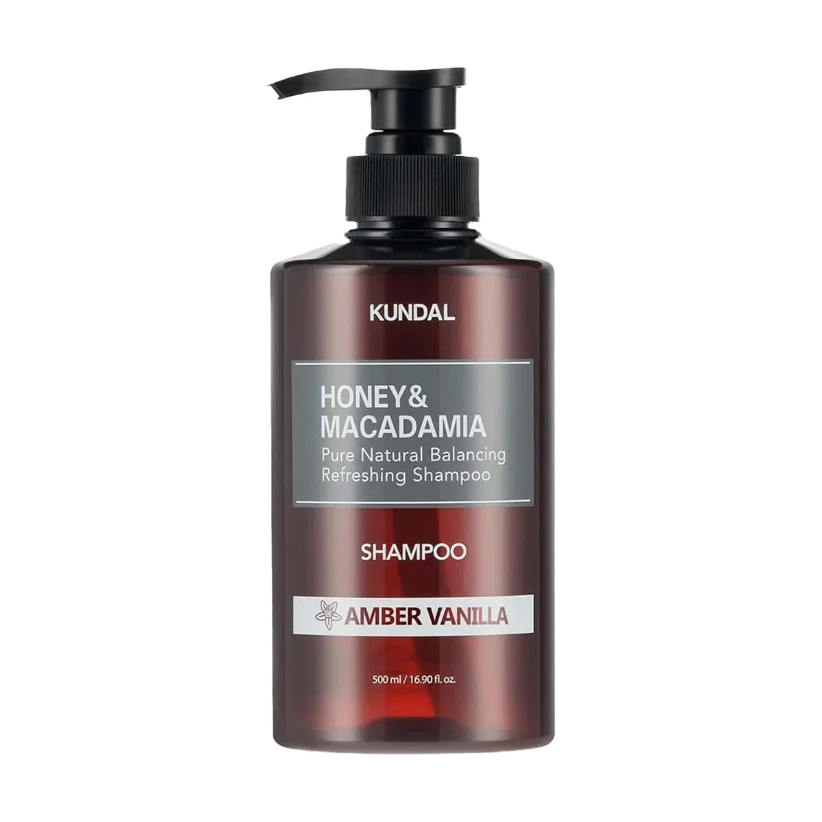 Kundal Honey & Macadamia Shampoo Amber Vanilla — 100ml