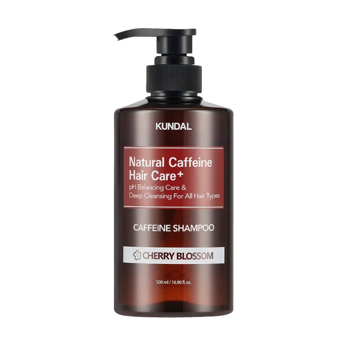 KUNDAL Caffeine Shampoo Cherry Blossom 500ml — 500ml