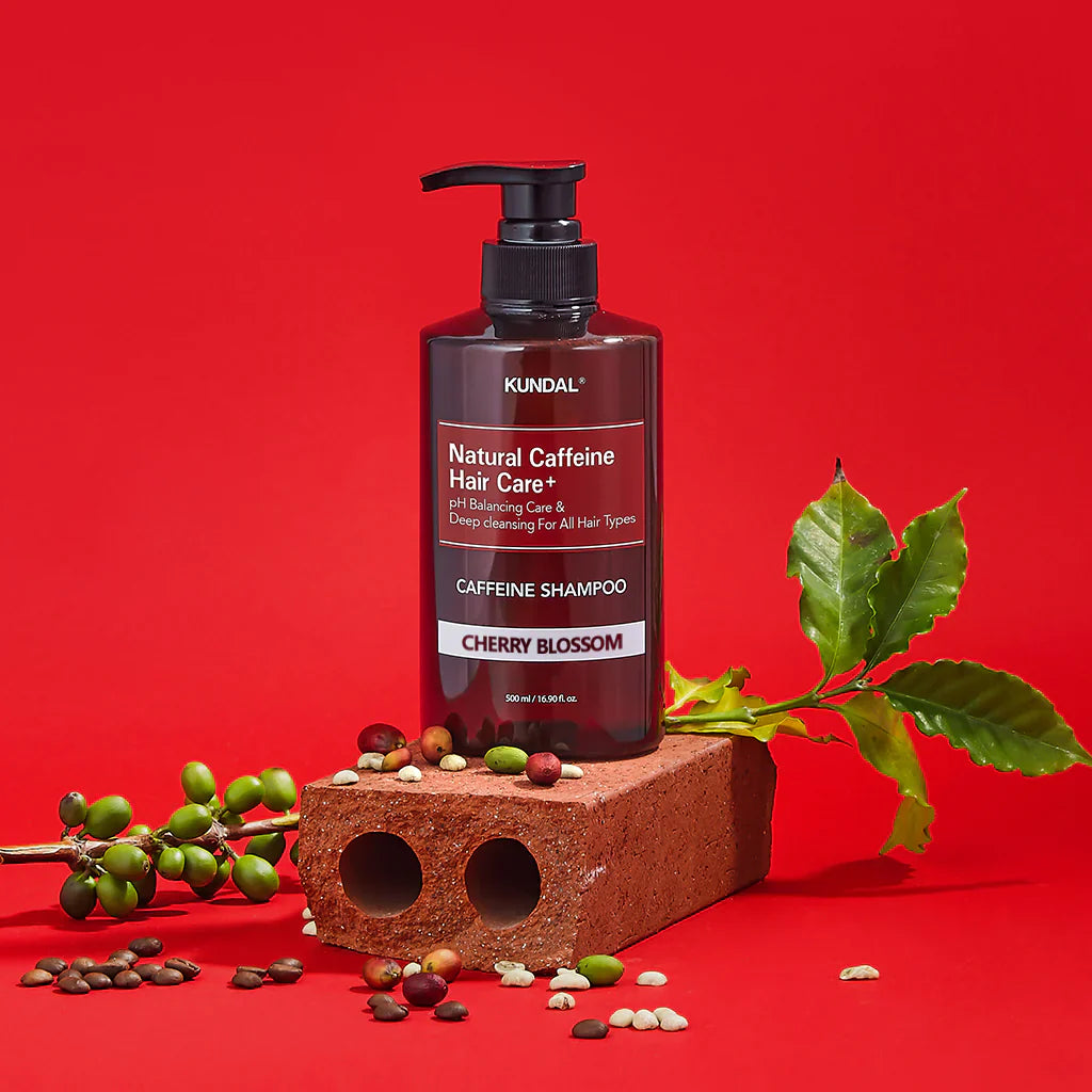 KUNDAL Caffeine Shampoo Cherry Blossom 500ml — product image 3