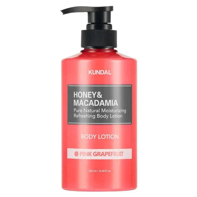 KUNDAL Honey & Macadamia Pure Body Lotion Pink Grapefruit 500ml — 500ml