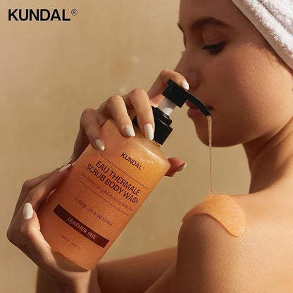 KUNDAL Eau Thermale Scrub Body Wash 500ml — product image 6