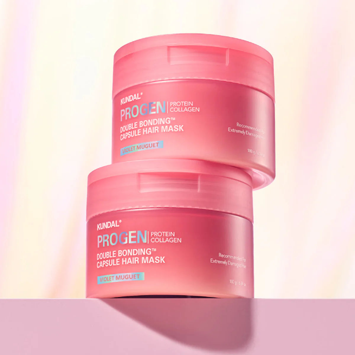 KUNDAL Progen Double Bonding Capsule Hair Mask Violet Muguet 180g — product image 4