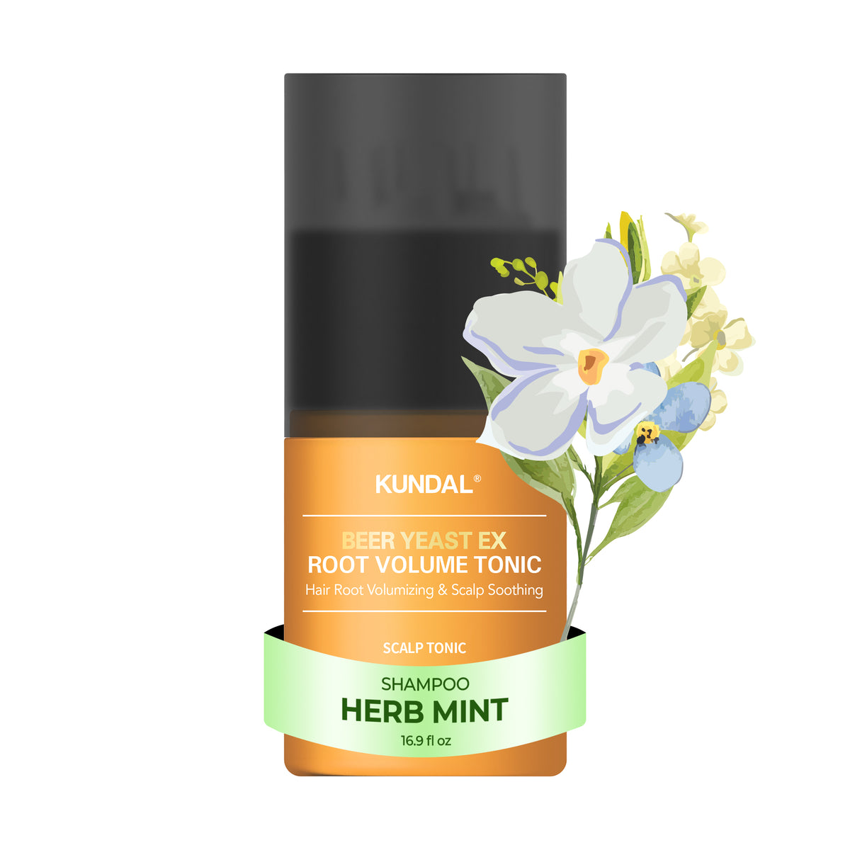 KUNDAL Beer Yeast Ex Root Volume Tonic Herb Mint 100ml — 100ml