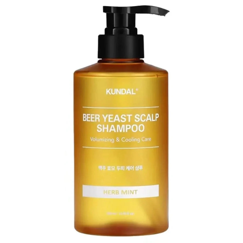 Kundal Beer Yeast Scalp Shampoo Herb Mint 500ml — 500ml