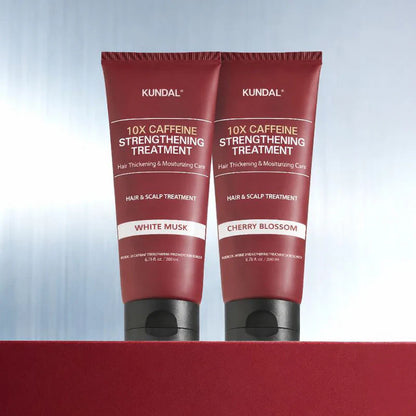 Kundal 10X Caffeine Strengthening Treatment Cherry Blossom 200ml — product image 2
