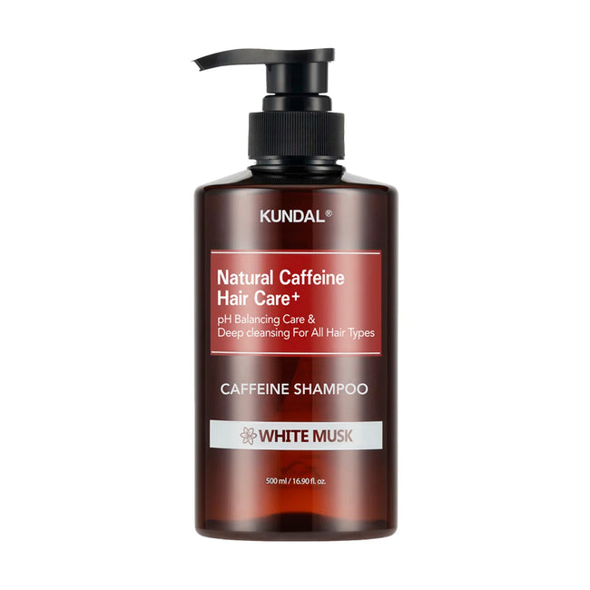Kundal Caffeine Shampoo White Musk 500ml — 500ml
