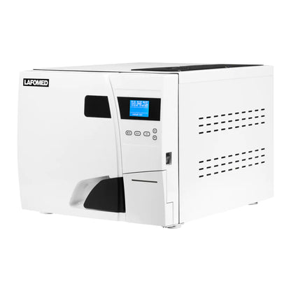 Lafomed Premium 18 L white autoclave — front
