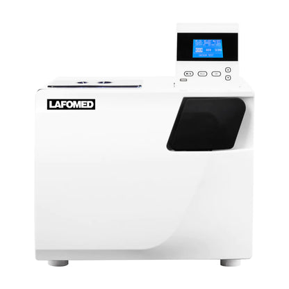 Lafomed Compact 23 L white autoclave — side