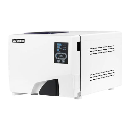 Lafomed Standard 12 L white autoclave — front