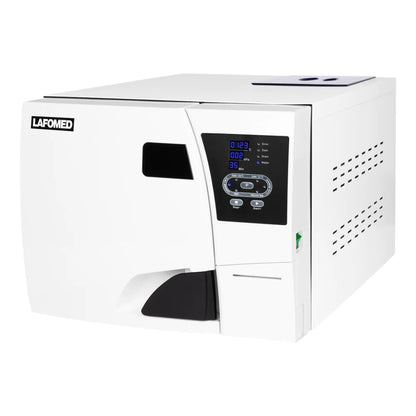 Lafomed Standard Line LFSS18AA LED 18 L white autoclave — front view