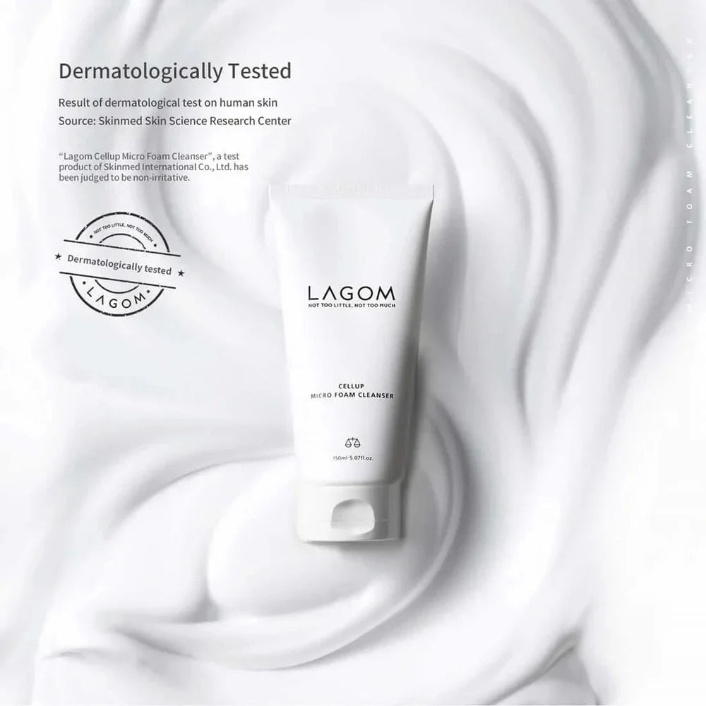 LAGOM Cellup Micro Foam Cleanser 120ml — product image 3