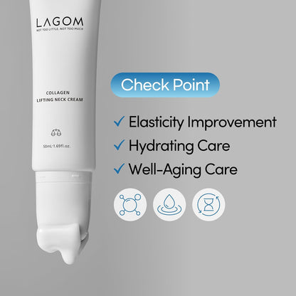 LAGOM Collagen Lifting Neck Cream 50ml — product image 6