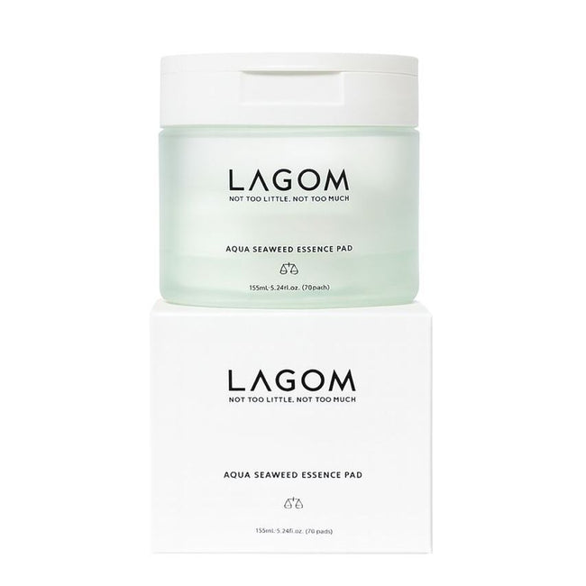 LAGOM Aqua Seaweed Essence Pad 70pcs — 70pcs