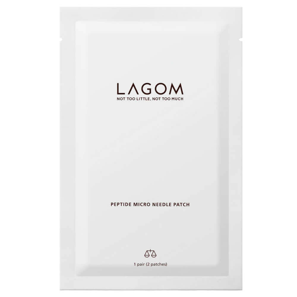 LAGOM Peptide Micro Needle Patch — 1 Pair