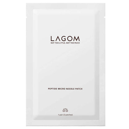 LAGOM Peptide Micro Needle Patch — 1 Pair