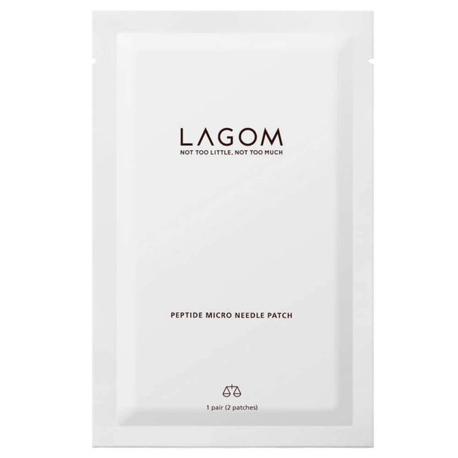 LAGOM Peptide Micro Needle Patch — 1 Pair