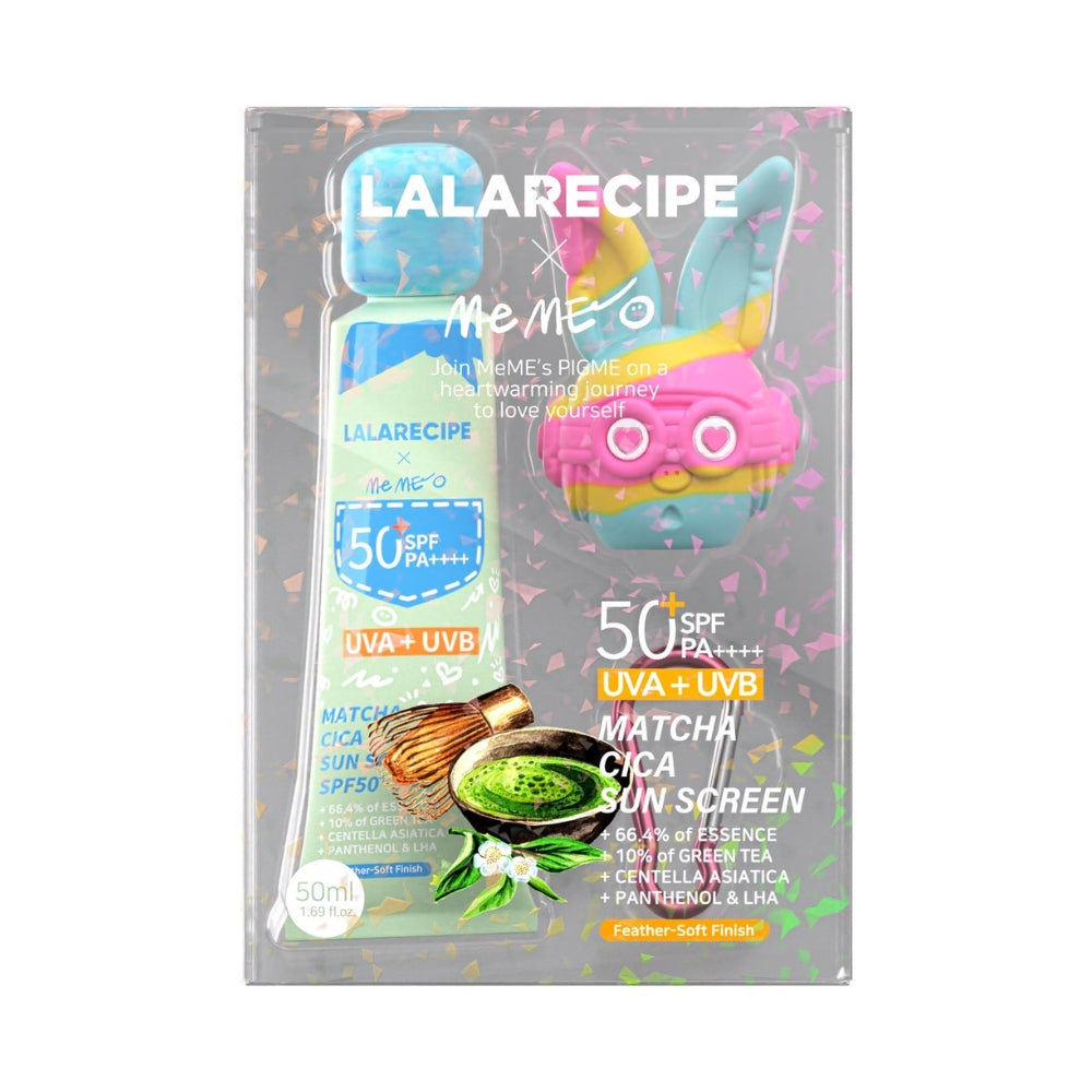 Lalarecipe Matcha Cica Sunscreen SPF 50+ PA++++ 50ml — 50ml