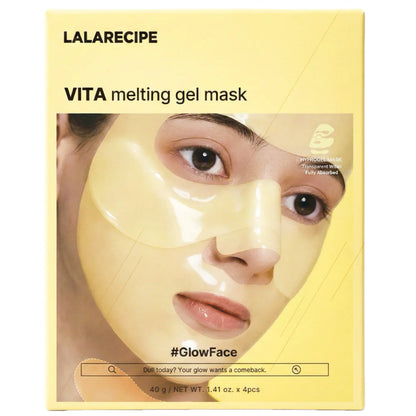 LALARECIPE Vita Melting Gel Mask — 4 Masks