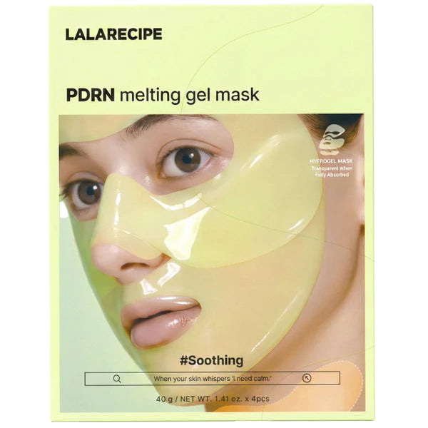 LALARECIPE PDRN Melting Gel Mask — 4 Masks