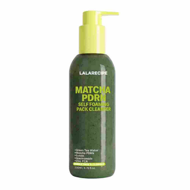 LALARECIPE Matcha PDRN 3in1 Pack Cleanser 200ml — 200ml