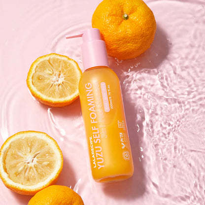 LALARECIPE Yuzu Self Foaming Cleanser — product image 3