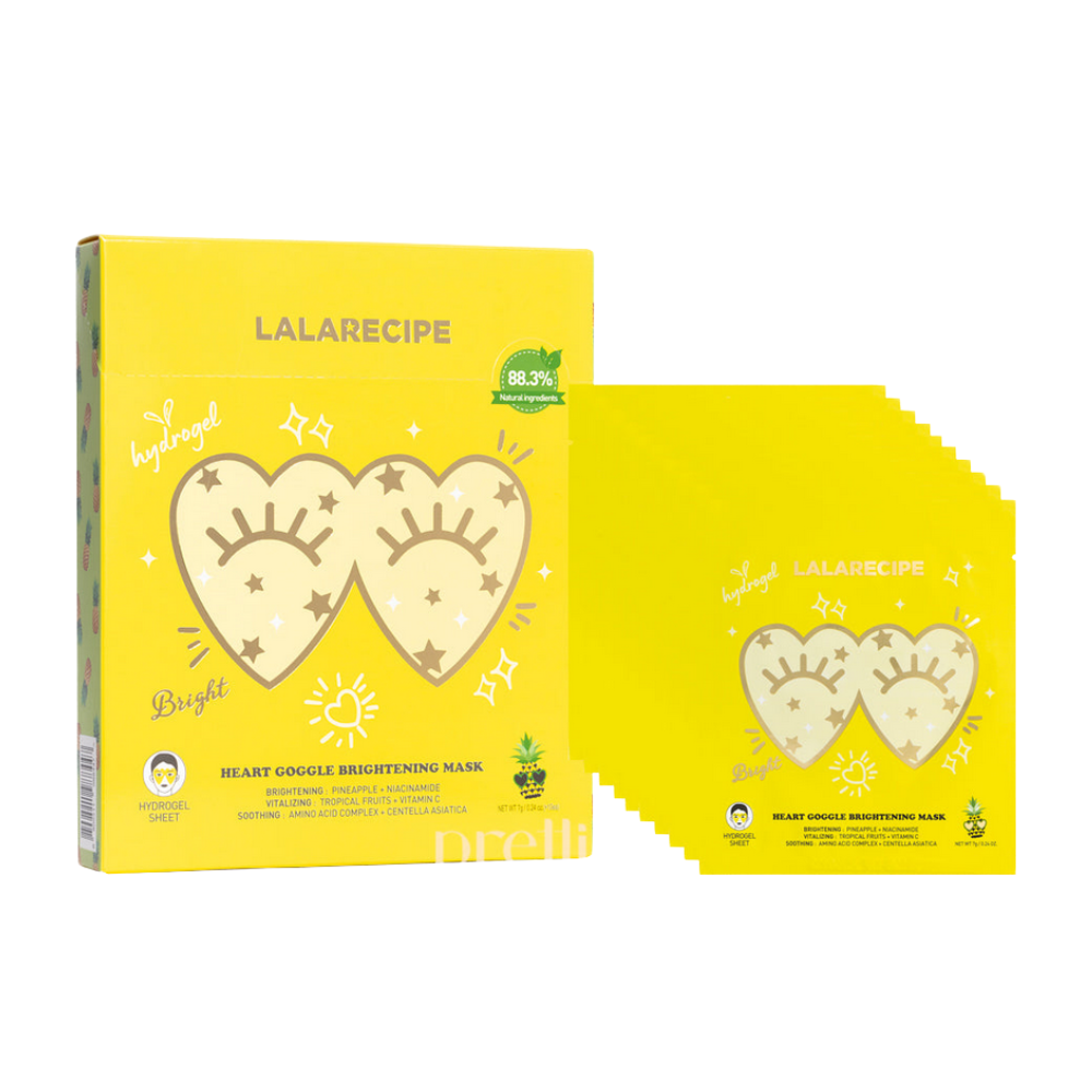 LALARECIPE Heart Goggle Brightening Mask — product image 3