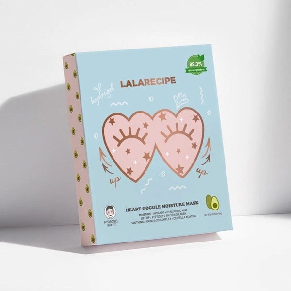LALARECIPE Heart Goggle Moisture Mask — 1 Mask